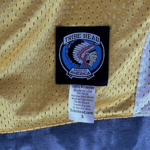 Tribe Head Reversible Lacrosse Jersey Men S Cali Lax Vintage Made in USA Y2K - Picture 12 of 14